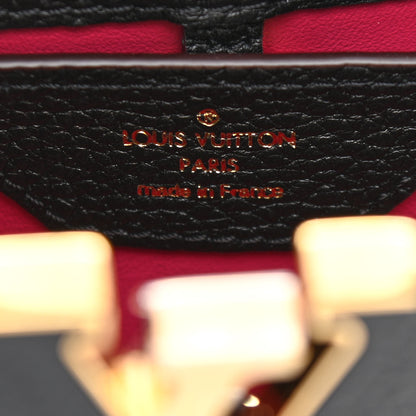 Louis Vuitton Taurillon Capucines BB Black 6 of 9
