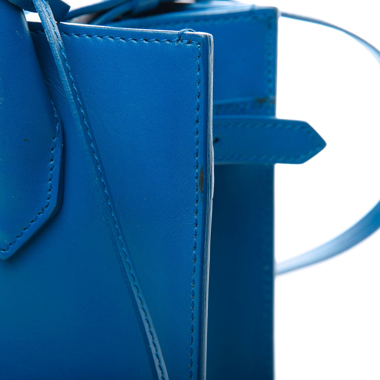 Balenciaga Smooth Calfskin Acrochord Mini All Afternoon Tote Outremer Bleu Lazuli 14 of 14