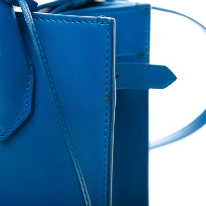 Balenciaga Smooth Calfskin Acrochord Mini All Afternoon Tote Outremer Bleu Lazuli 14 of 14