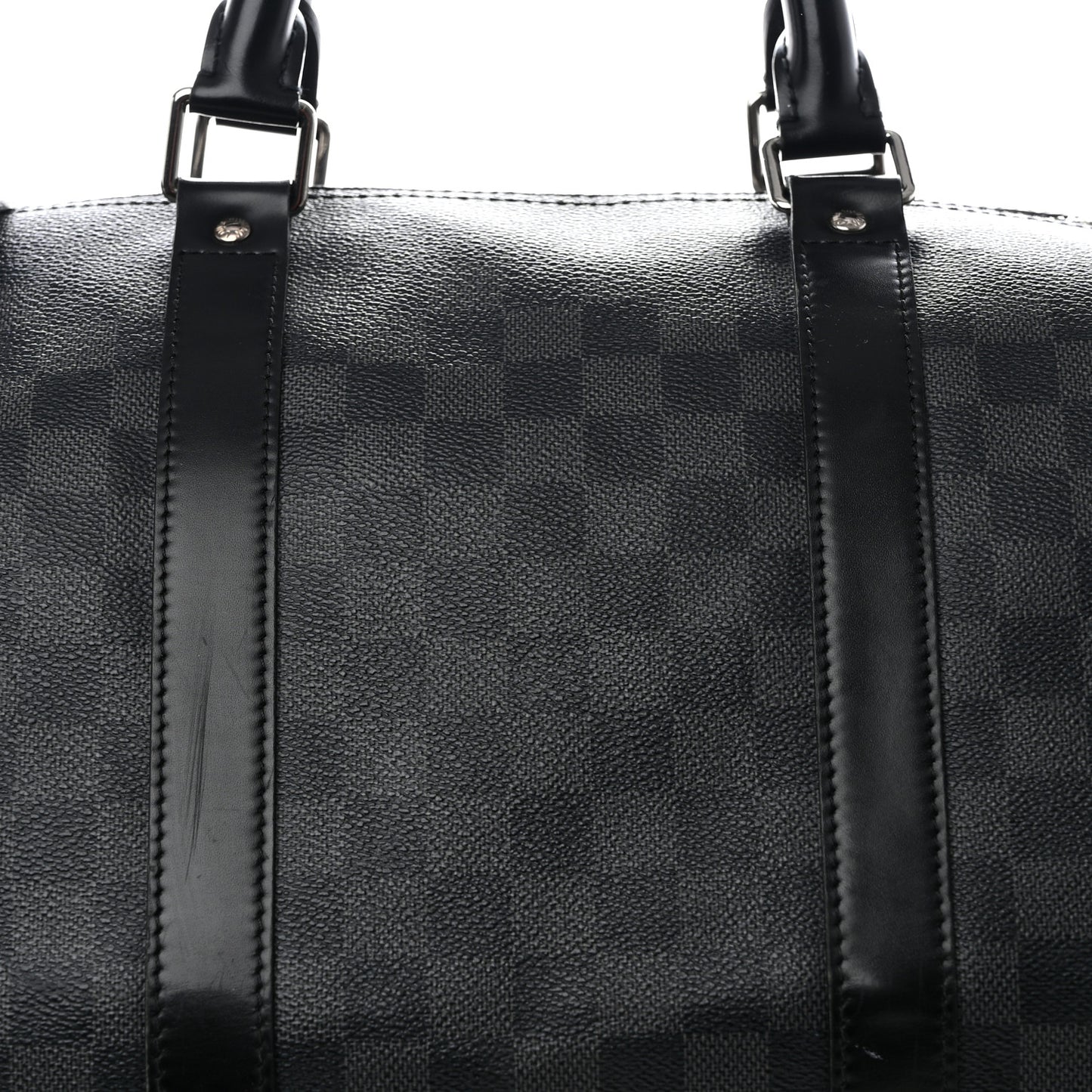 Damier Graphite Keepall Bandouliere 55