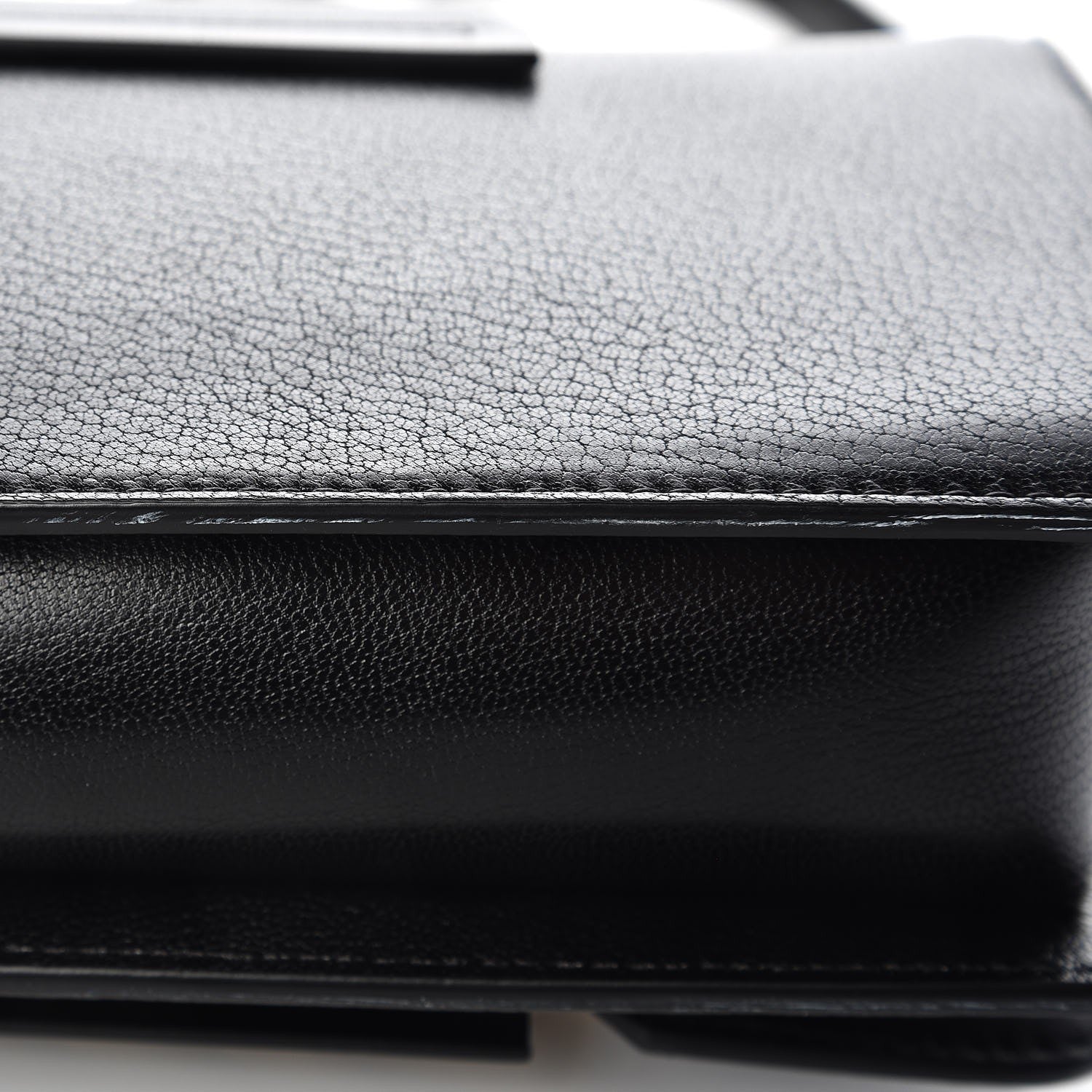 Givenchy Goatskin Infinity Flap Bag Black 8 of 11