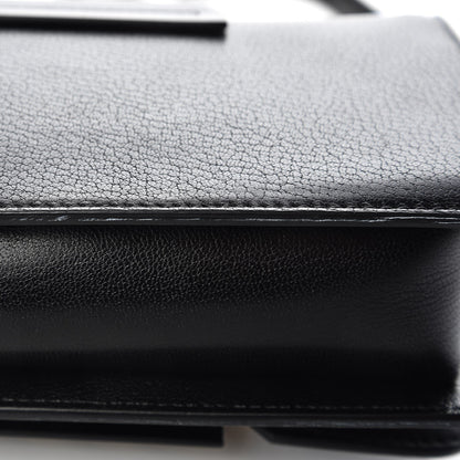Givenchy Goatskin Infinity Flap Bag Black 8 of 11