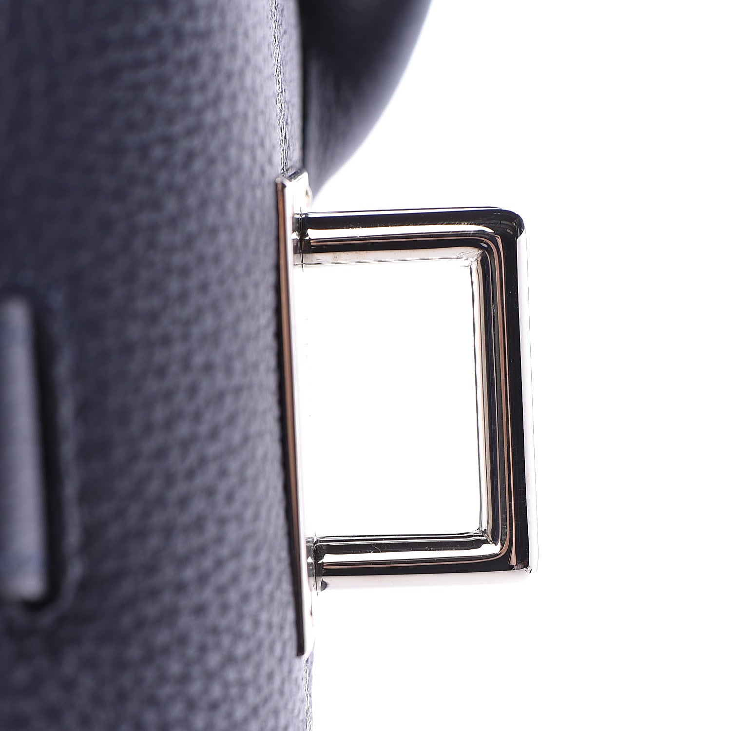 Hermes Togo Todoo Feutre HAC Birkin 40 Gris Clair Bleu Nuit 22 of 32