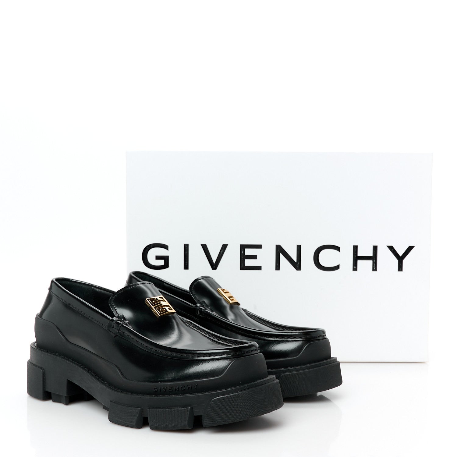 Givenchy Calfskin Terra Moccassins 36 Black 9 of 9
