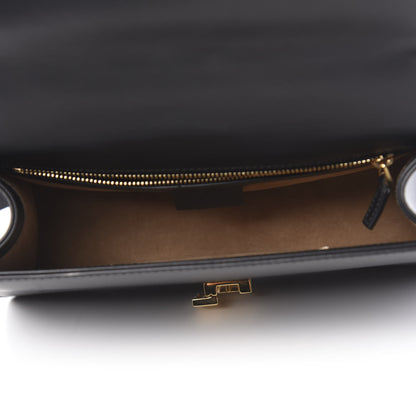 Gucci Calfskin Small Sylvie Shoulder Bag Black 6 of 15