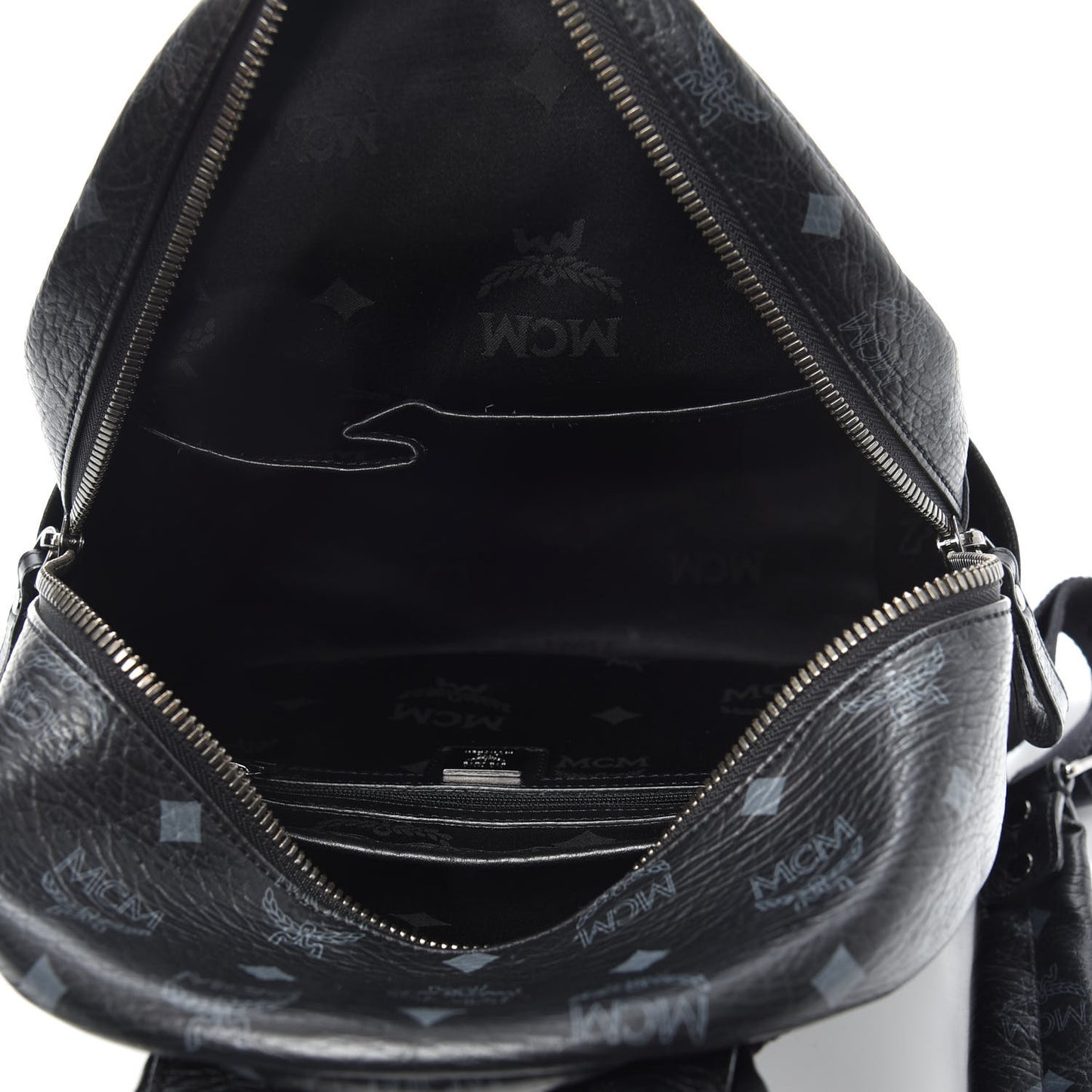 Visetos Studded Small Dual Stark Backpack Black