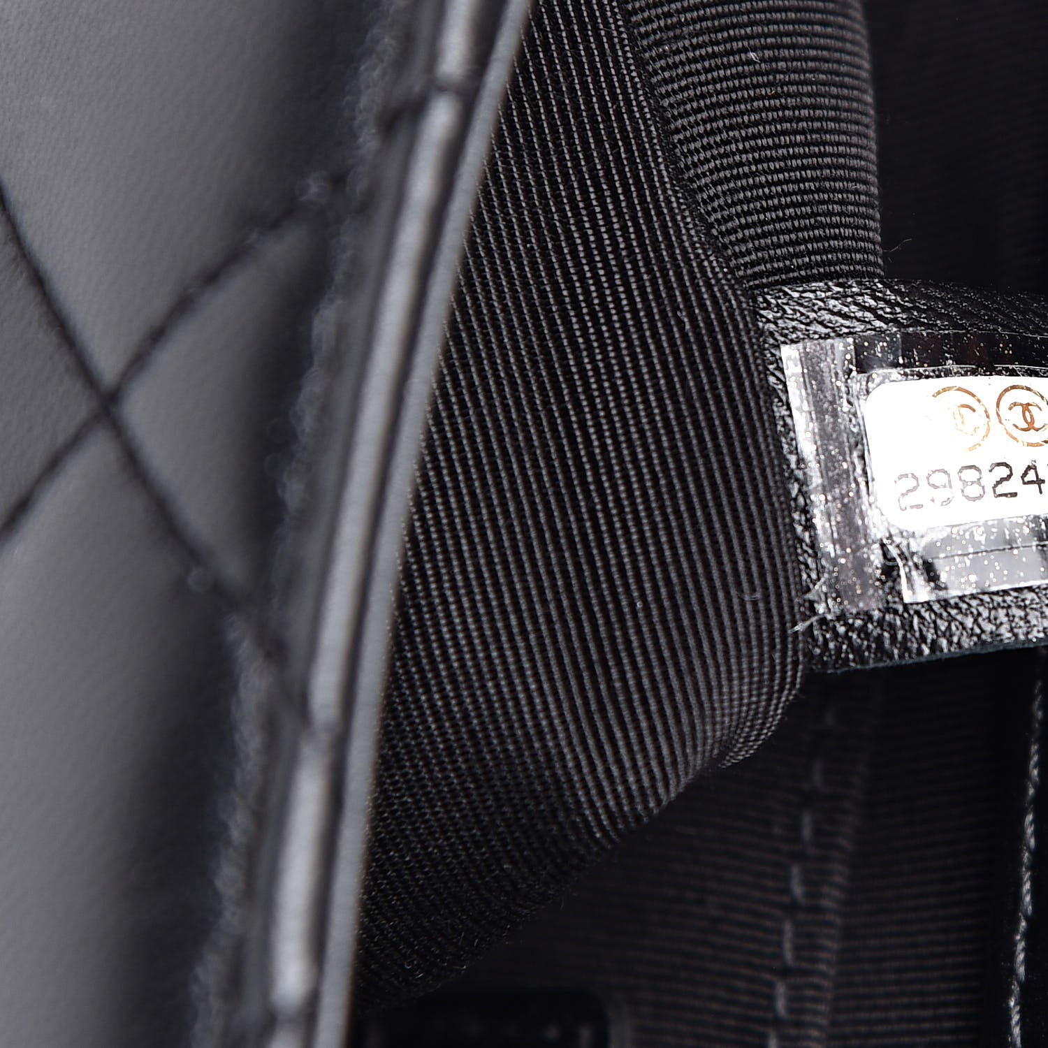 Chanel Lambskin Quilted Small My Precious Flap Black 7 of 11