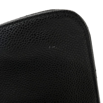 Chanel Caviar Quilted Jumbo Single Flap Black 11 of 12