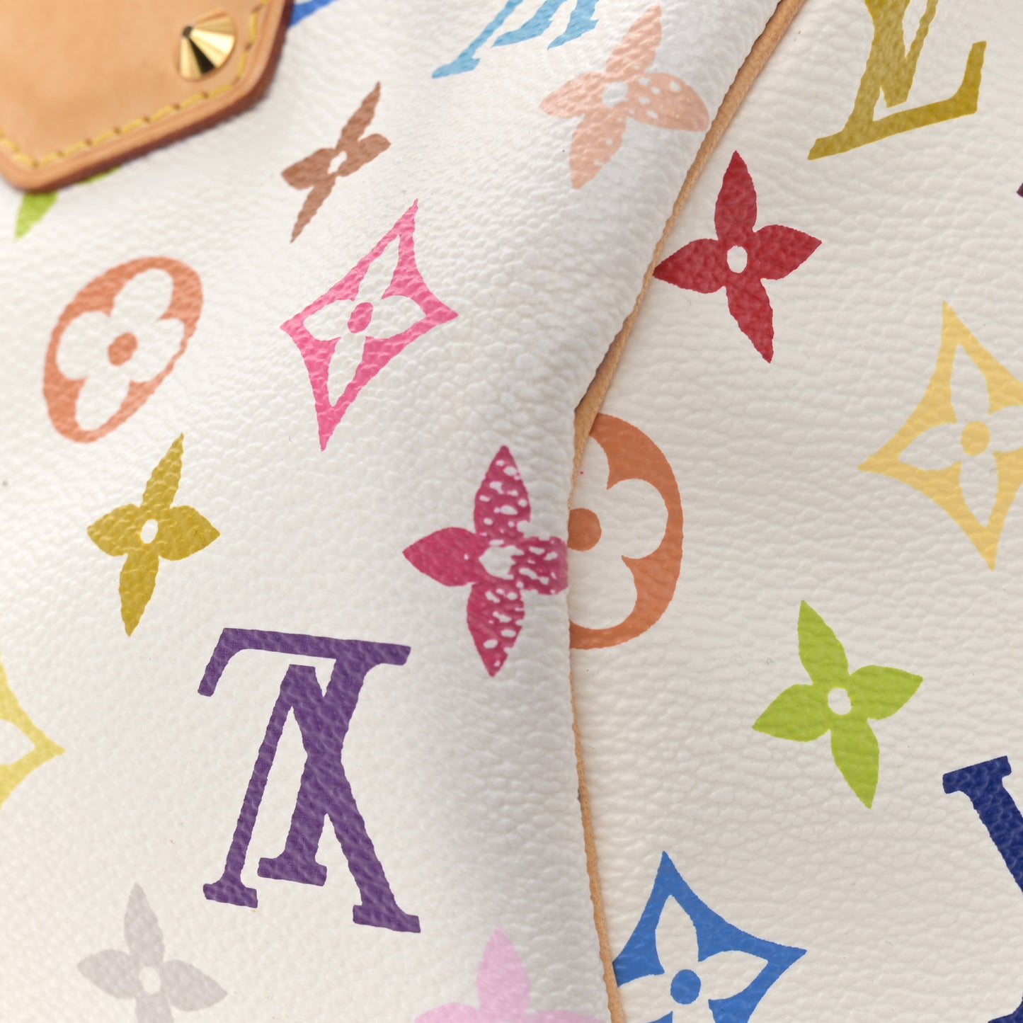 Monogram Multicolor Speedy 30 White