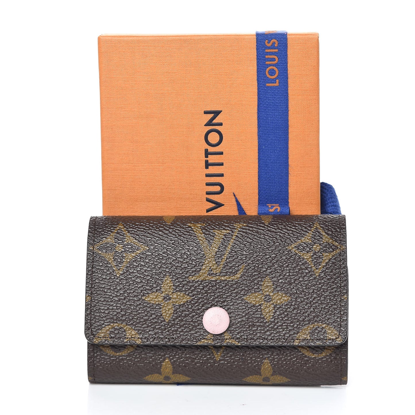 Monogram Multicles 6 Key Holder Rose Ballerine