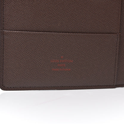 Louis Vuitton Damier Ebene Large Ring Agenda Cover 5 of 6