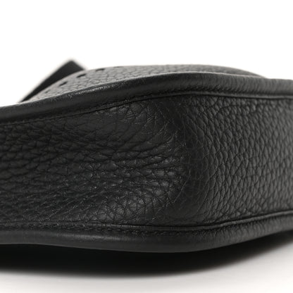 Hermes Taurillon Clemence Evelyne TPM Black 9 of 10