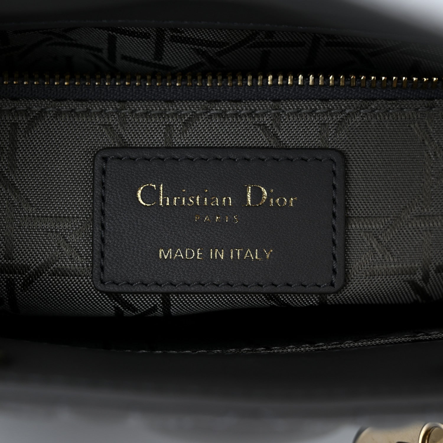 Christian Dior Lambskin Cannage Small My ABC Dior Lady Dior Grey 5 of 9
