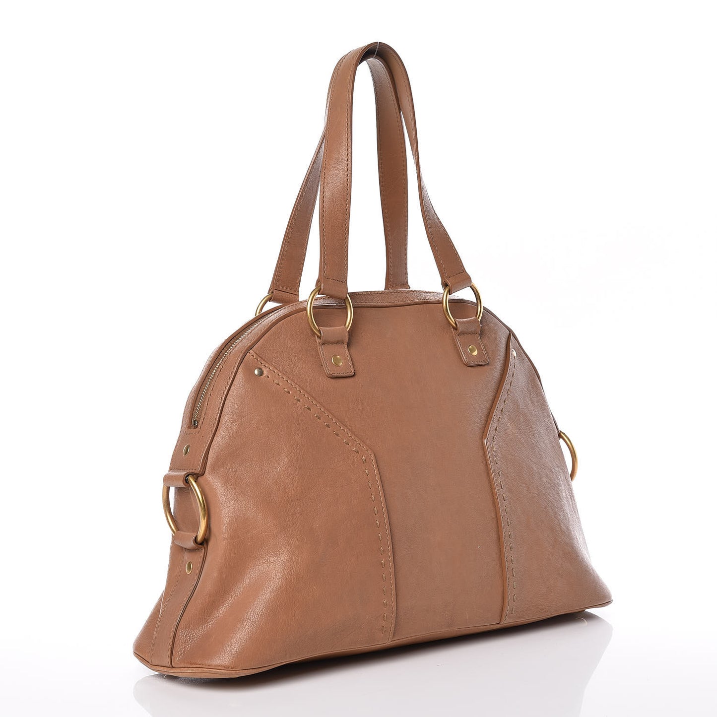 Calfskin Large Muse Brown