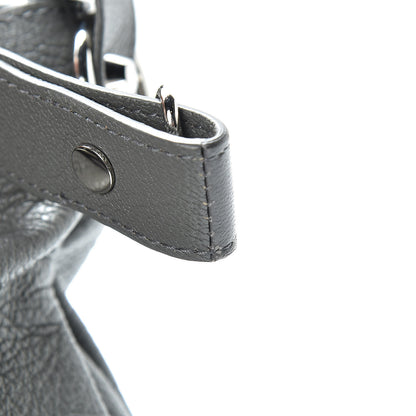 Balenciaga Chevre Silver Metallic Edge Hardware Town Gris Acier 16 of 17