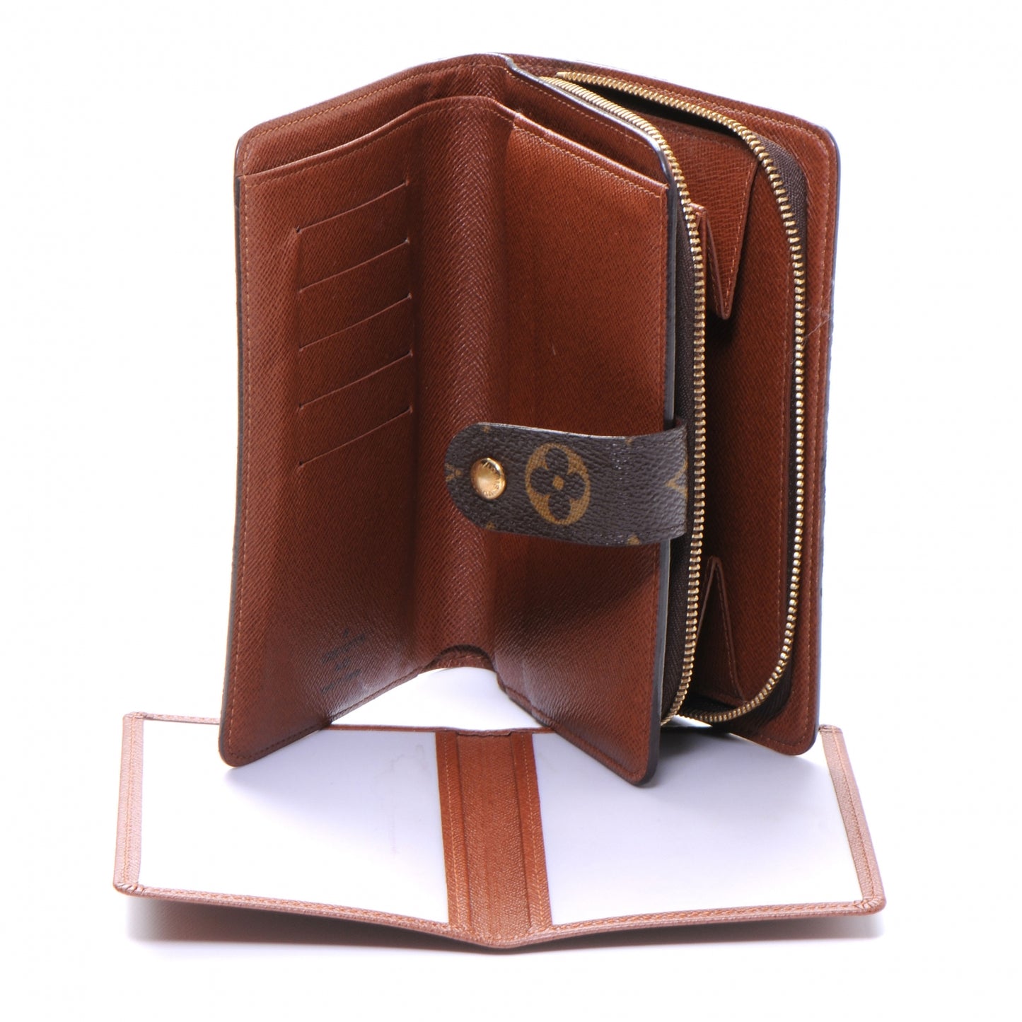 Monogram Porte Papier Zippe Wallet