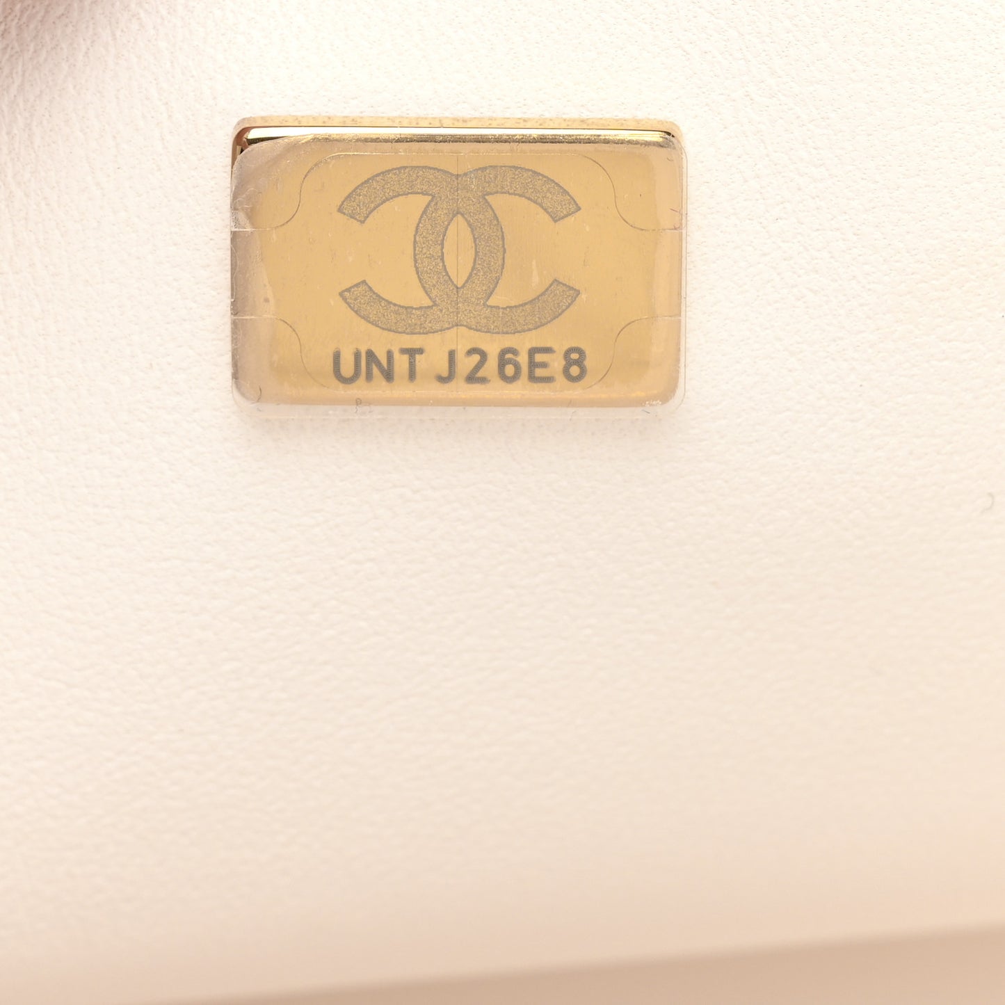 Caviar Quilted Medium Double Flap White