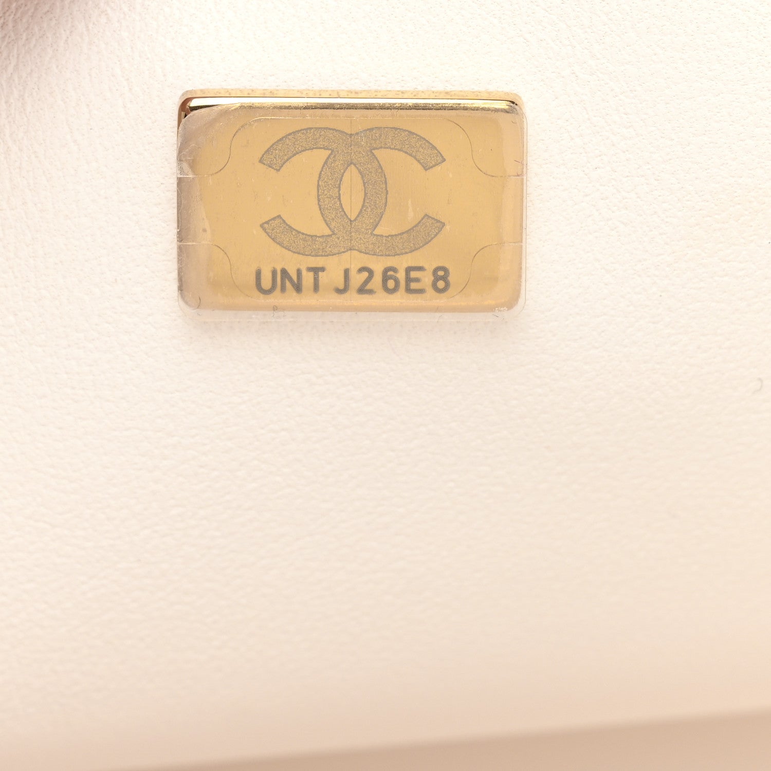 Chanel Caviar Quilted Medium Double Flap White 7 of 9