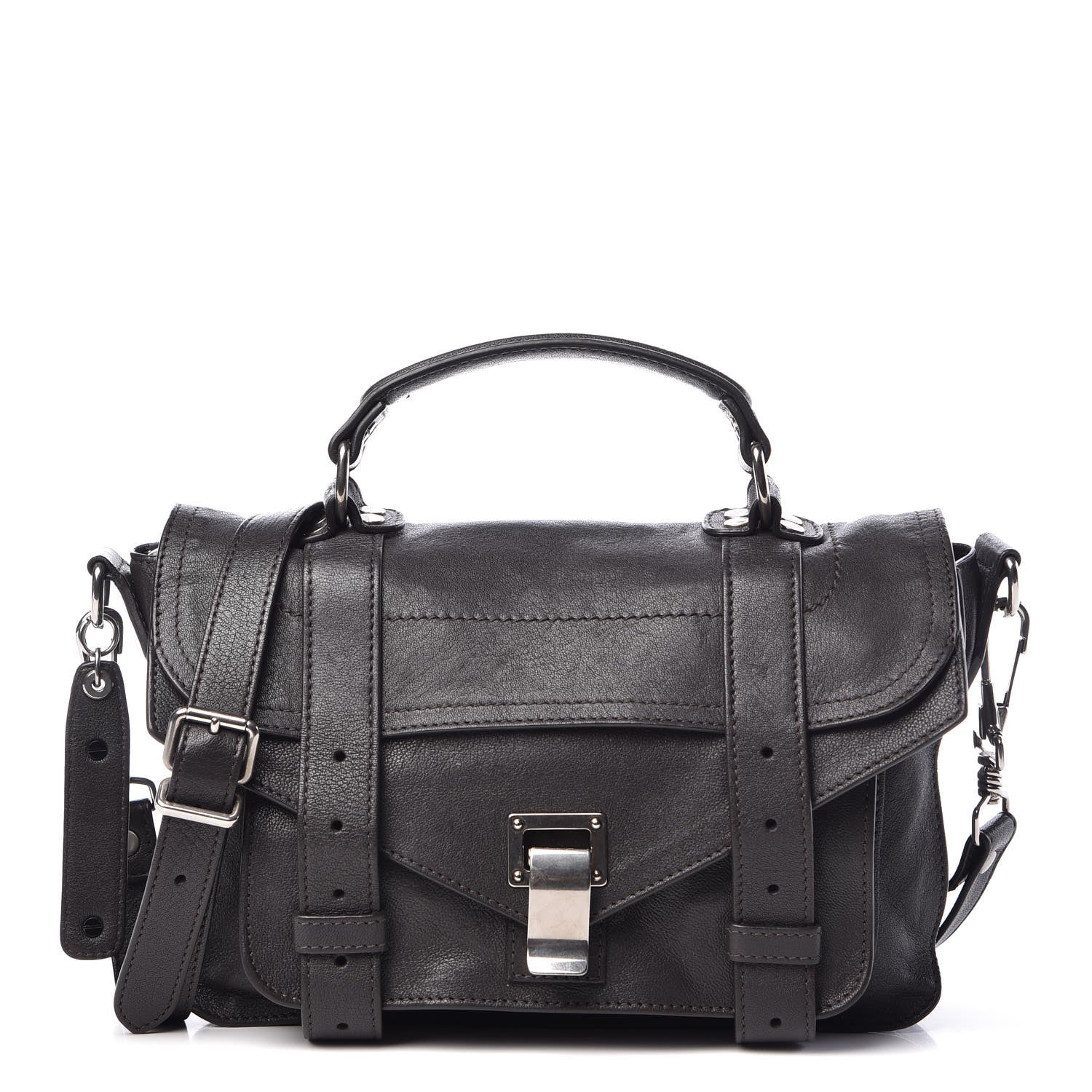 Proenza Schouler Lambskin Tiny PS1 Satchel Pepe 1 of 9