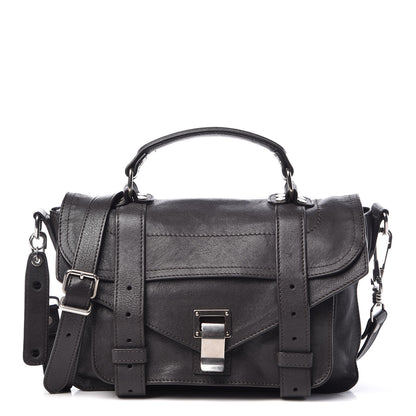 Proenza Schouler Lambskin Tiny PS1 Satchel Pepe 1 of 9