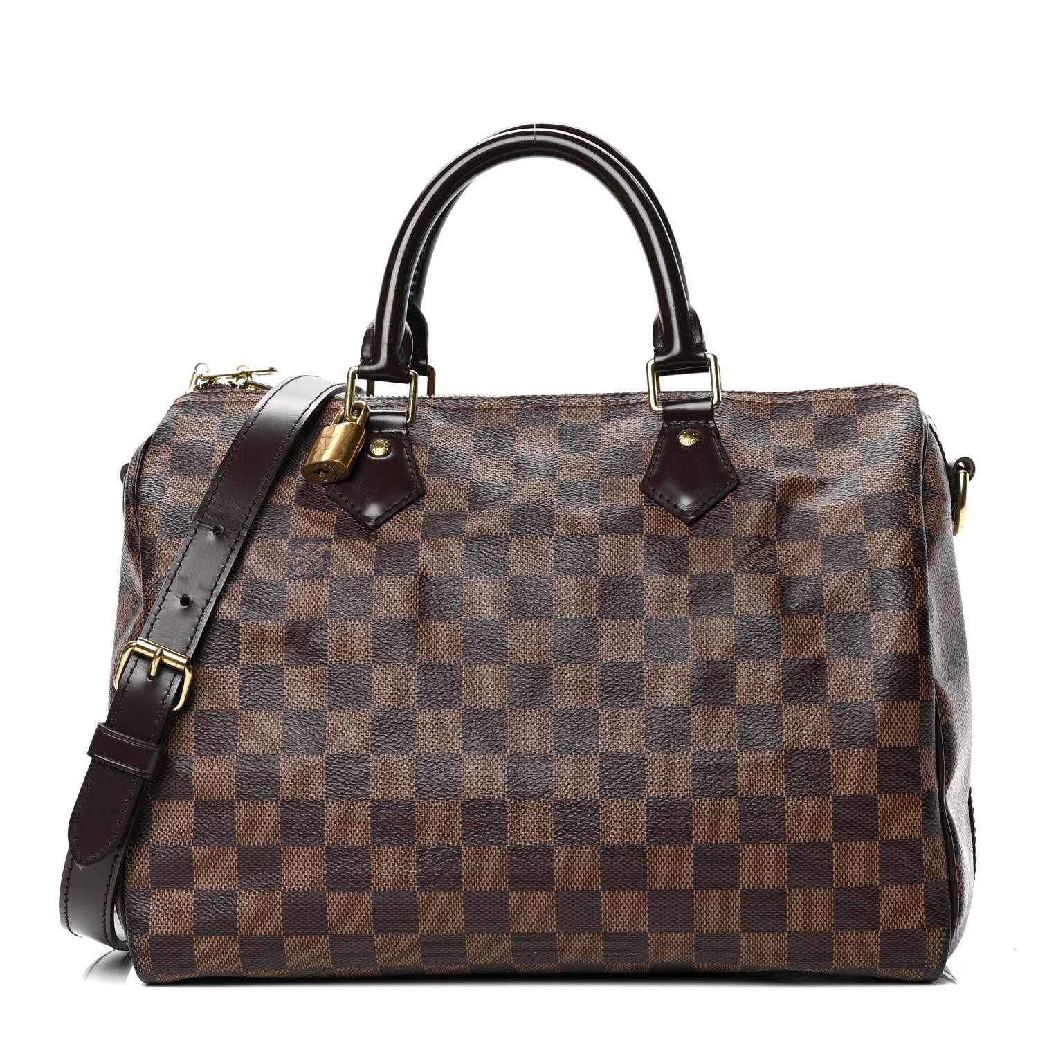 Louis Vuitton Damier Ebene Speedy Bandouliere 30 1 of 5