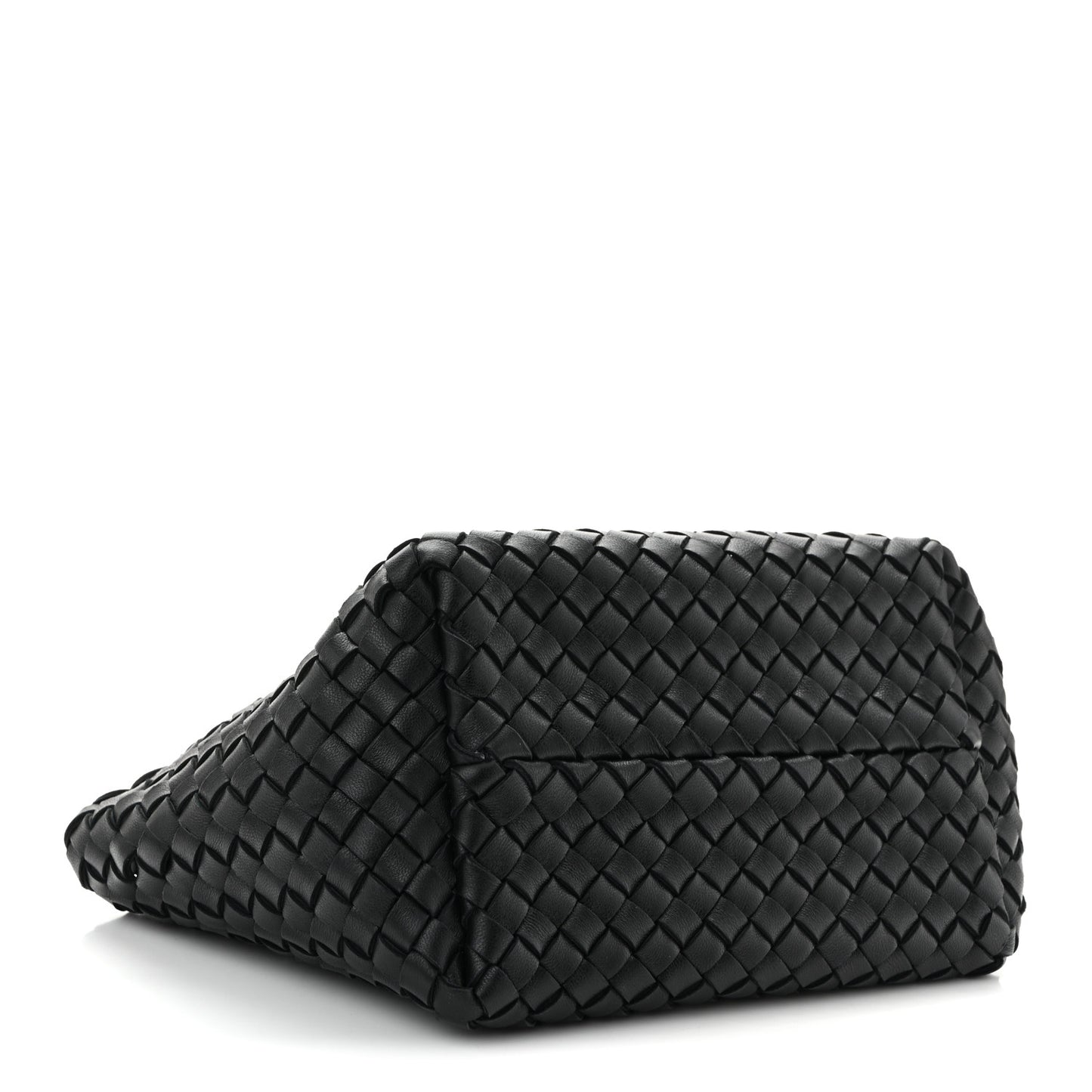 Nappa Intrecciato Mini Cabat Black