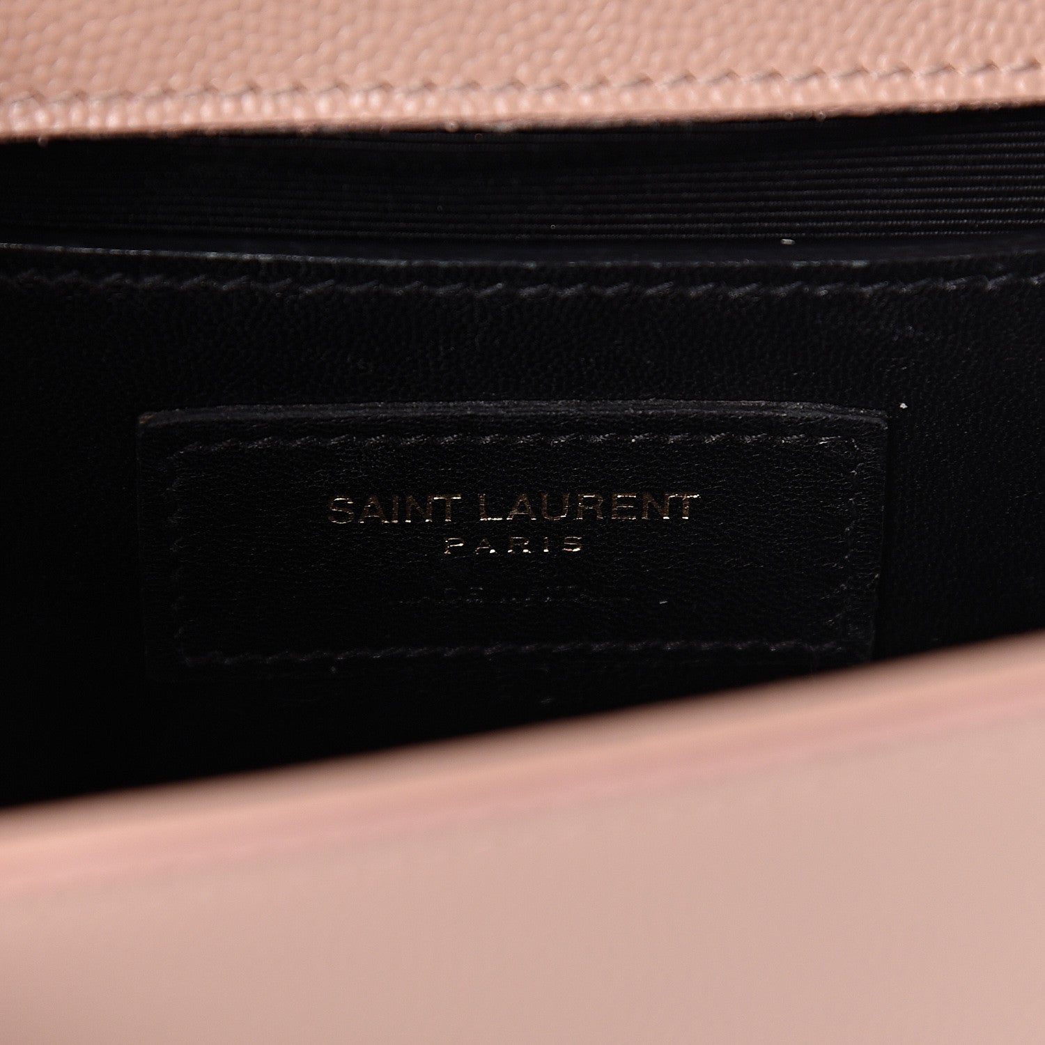 Saint Laurent Grain De Poudre Small Monogram Kate Satchel Pale Pink 6 of 10