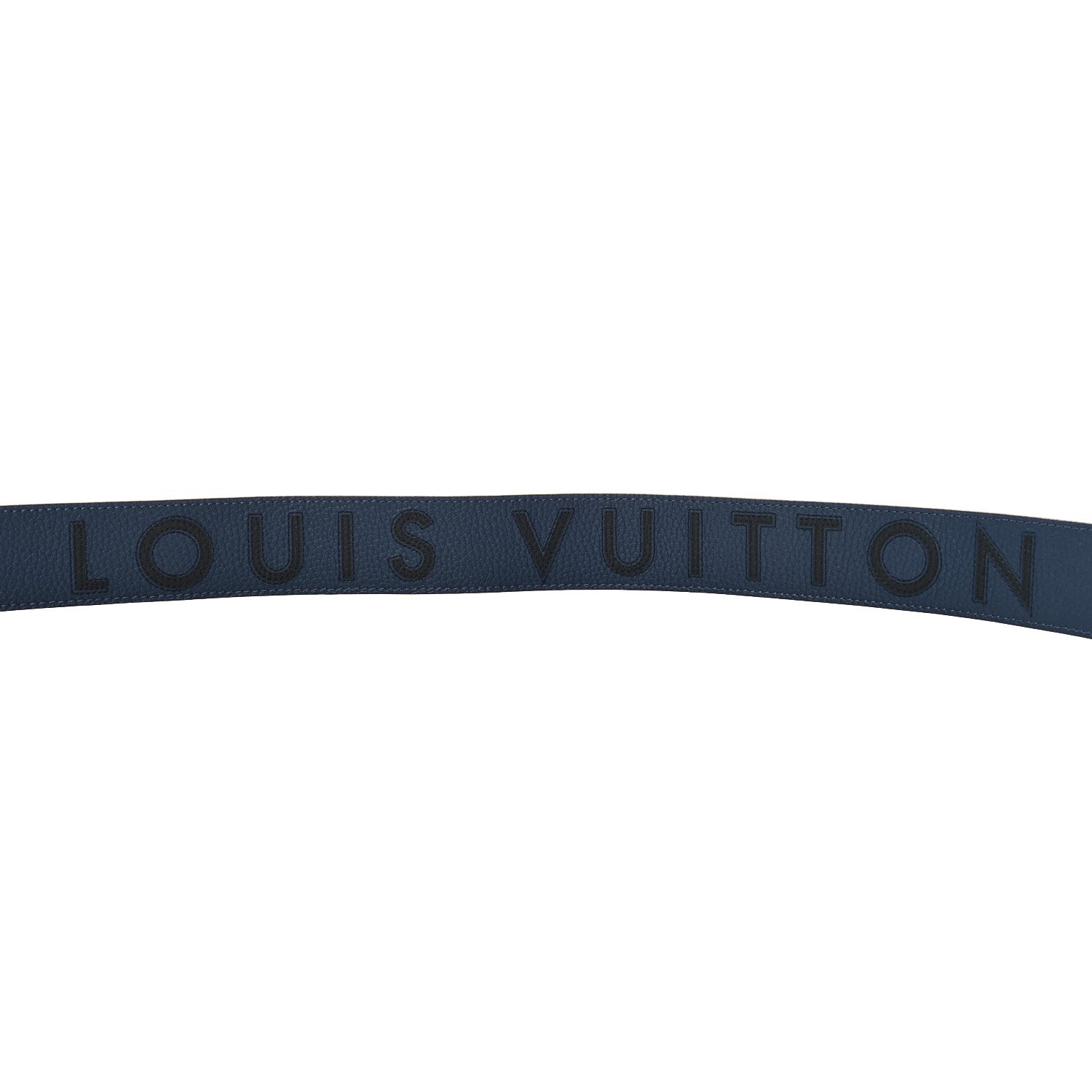 Louis Vuitton Taurillon Bandouliere Shoulder Strap Navy Black 4 of 4