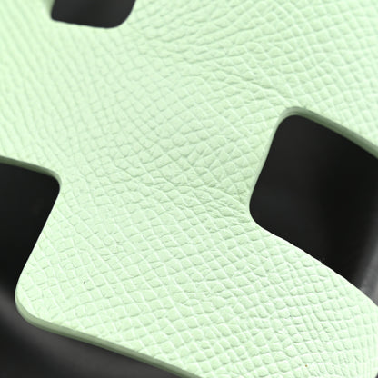 Hermes Epsom Womens Chypre Sandals 36 Vert Jade 9 of 15