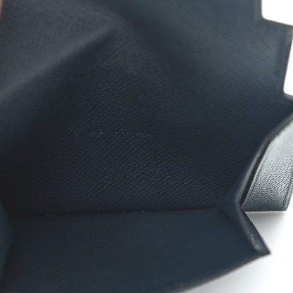 Hermes Epsom Kelly Pocket Compact Wallet Bleu Indigo 5 of 8