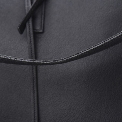 Saint Laurent Calfskin Large Shopping Tote Black 14 of 16