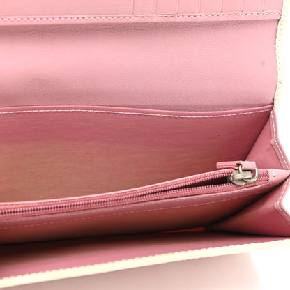 Christian Dior Monogram Girly Flap Wallet Pink 8 of 9