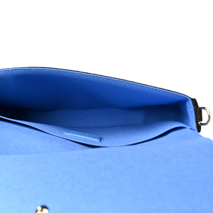 Louis Vuitton Monogram 2021 Christmas Animation China Wall Pochette Felicie Chain Wallet Myosotis Blue 5 of 9