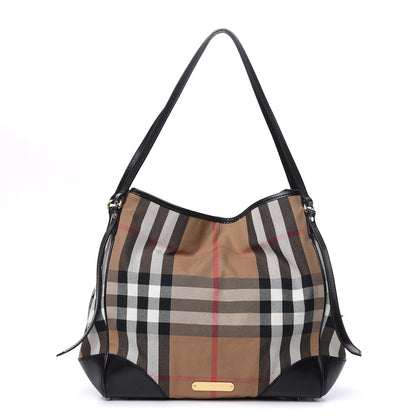 Burberry House Check Medium Canterbury Tote Black 1 of 19