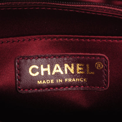 Chanel Lambskin Quilted Medium Golden Class Flap Black 6 of 7