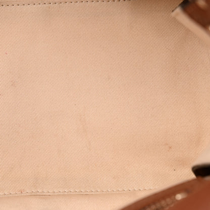 Valentino Garavani Pebbled Calfskin Medium Rockstud Top Handle Shoulder Bag Cognac 11 of 12