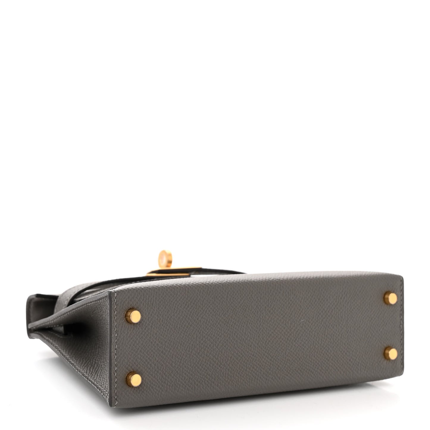 Epsom Mini Kelly Sellier 20 Gris Meyer