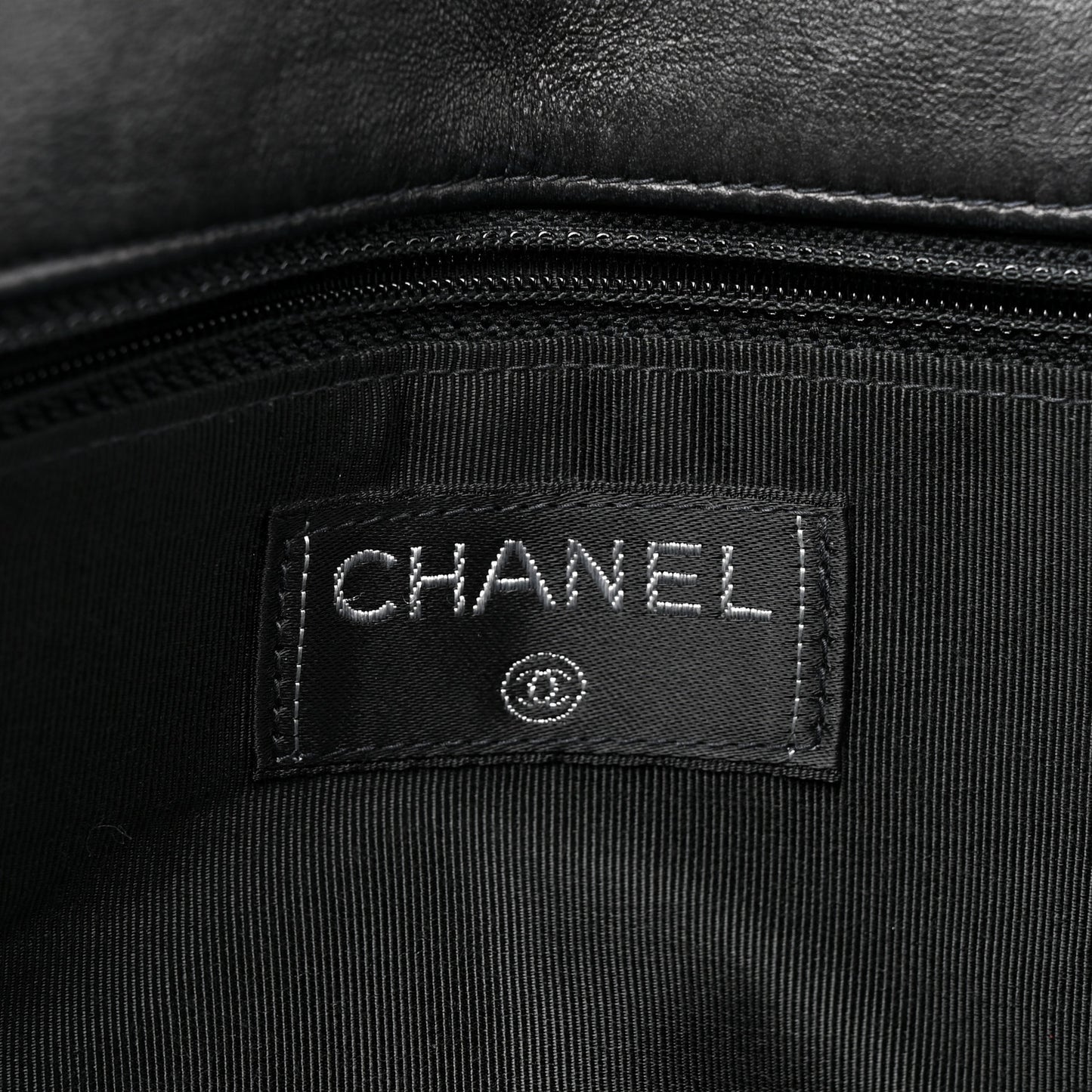 Lambskin Reissue Chocolate Bar Flap Black
