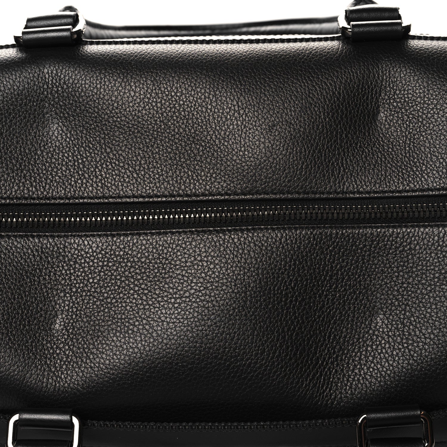 Christian Louboutin Calfskin Sneakender Studded Duffle Bag Black 13 of 16