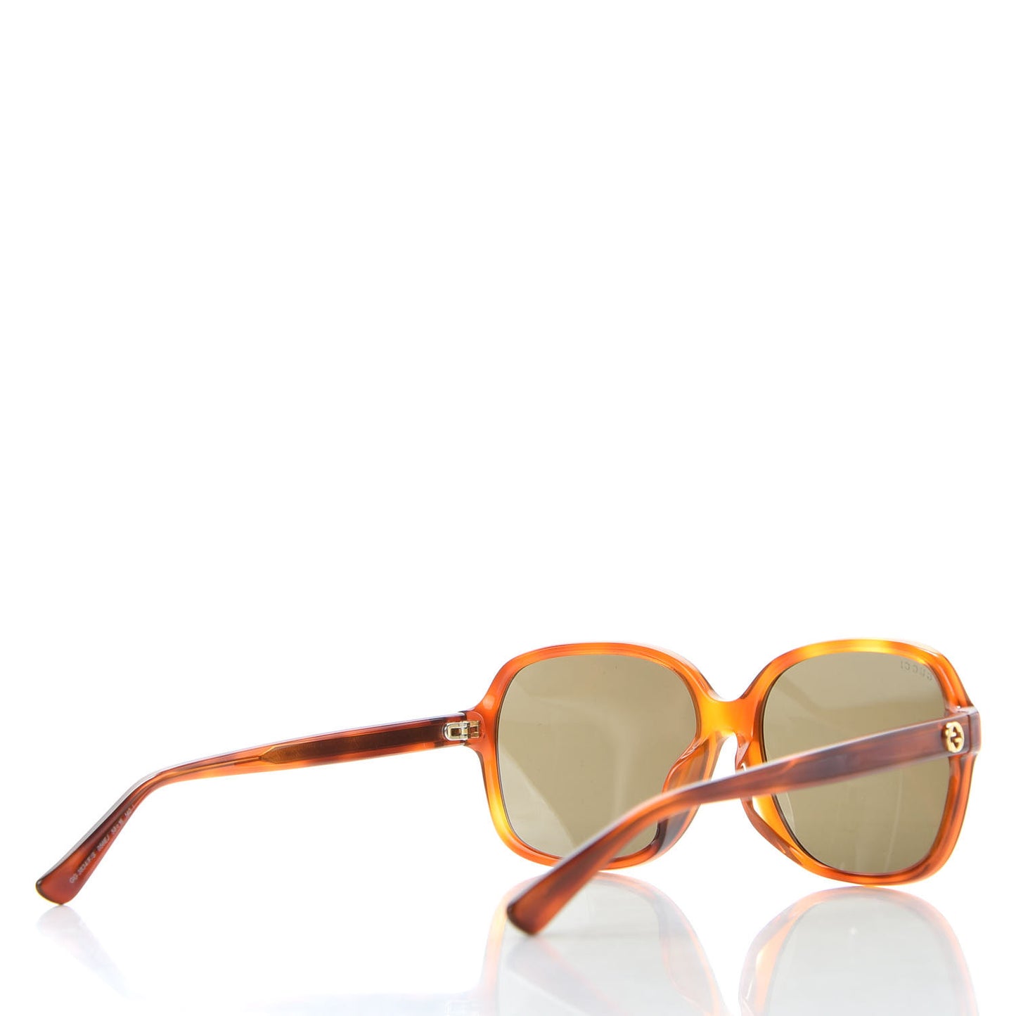 Acetate Square Frame Sunglasses GG 3834/F/S Tortoise