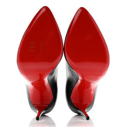 Christian Louboutin Shiny Nappa Breche 100 Pumps 41 Black 5 of 10