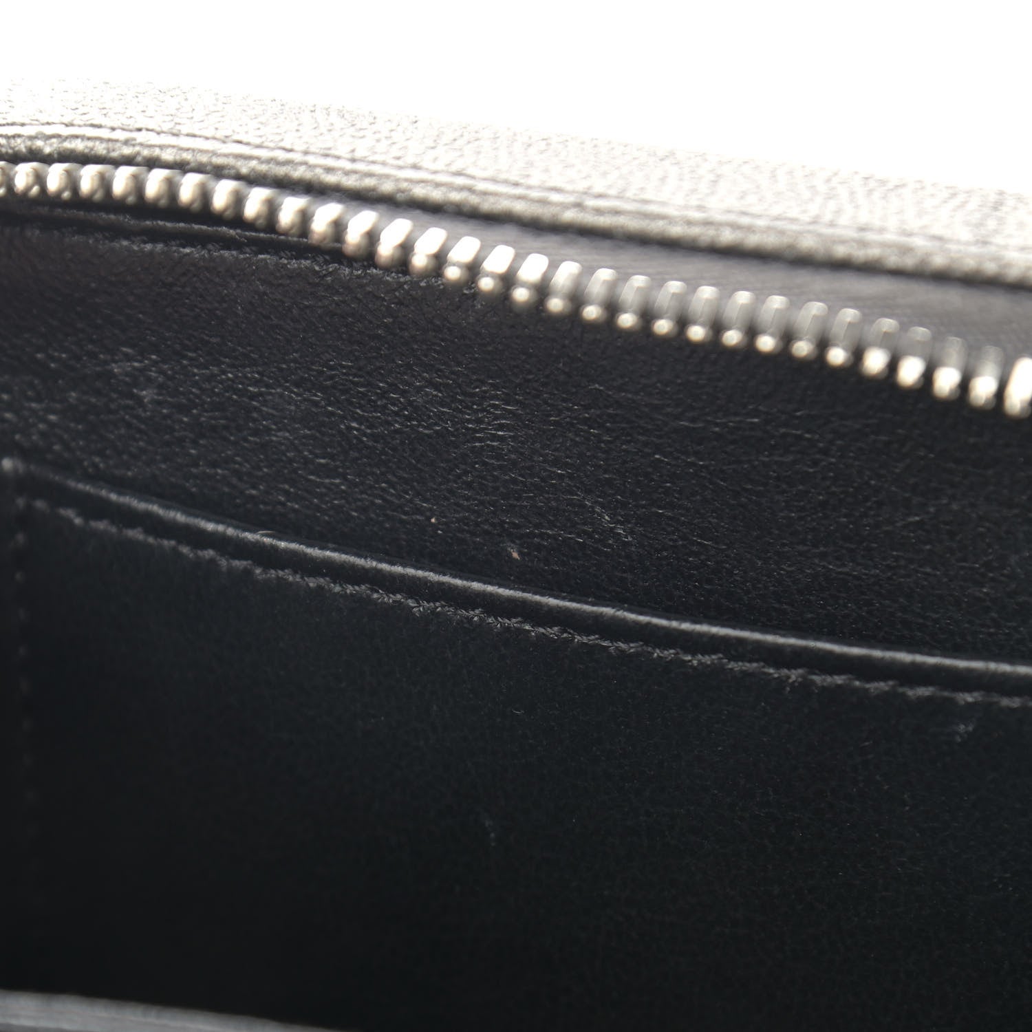 Chanel Caviar Quilted Small CC Filigree Vanity Case Dark Silver 11 of 12