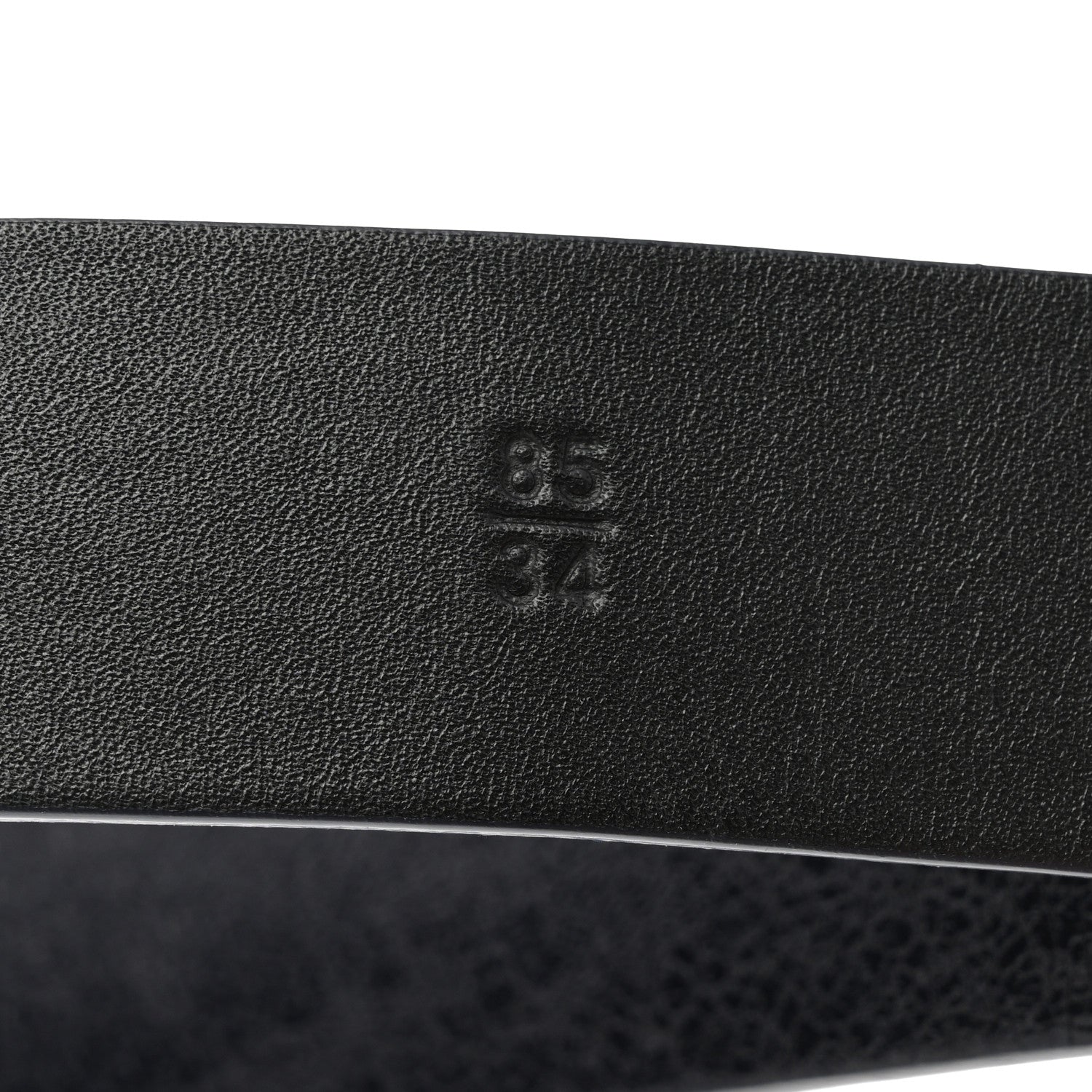 Chanel Glazed Calfskin CC Belt 85 34 Dark Navy 4 of 8