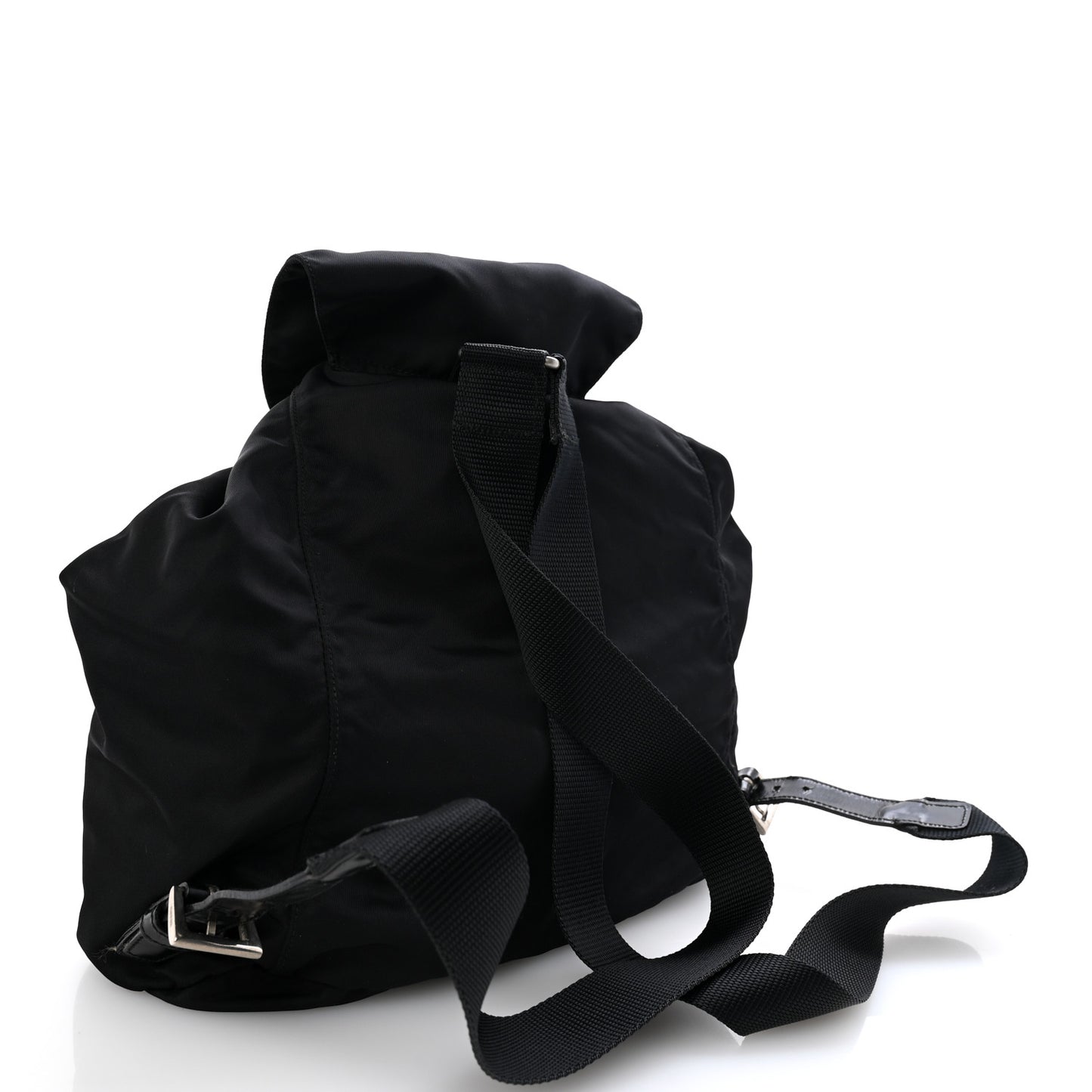 Tessuto Nylon Vela Cinch Backpack Black
