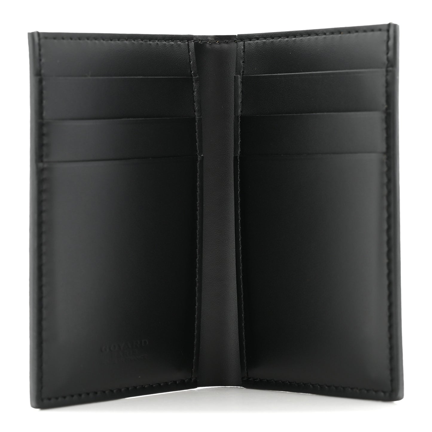 Goyardine Saint Pierre Card Holder Black