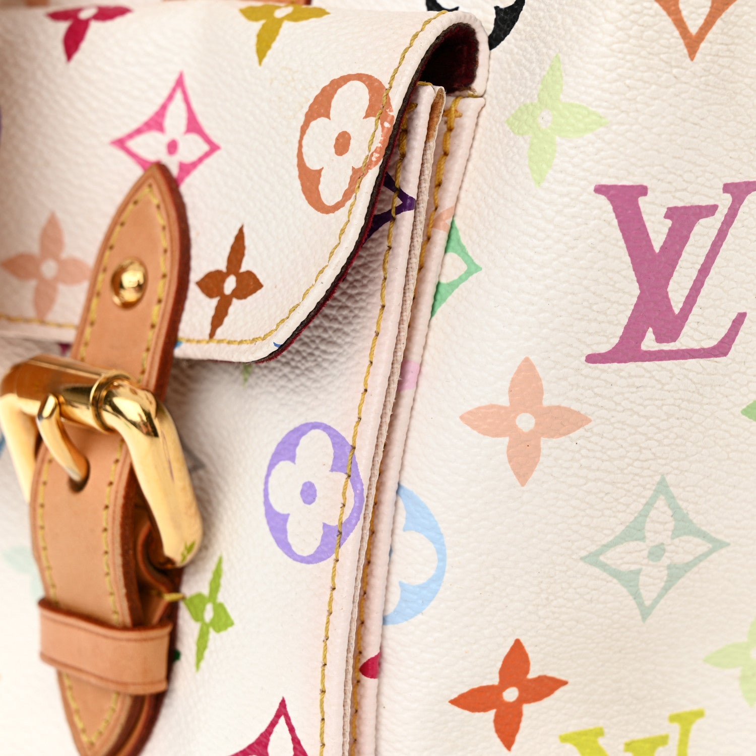 Louis Vuitton Monogram Multicolor Petit Noe White 10 of 15