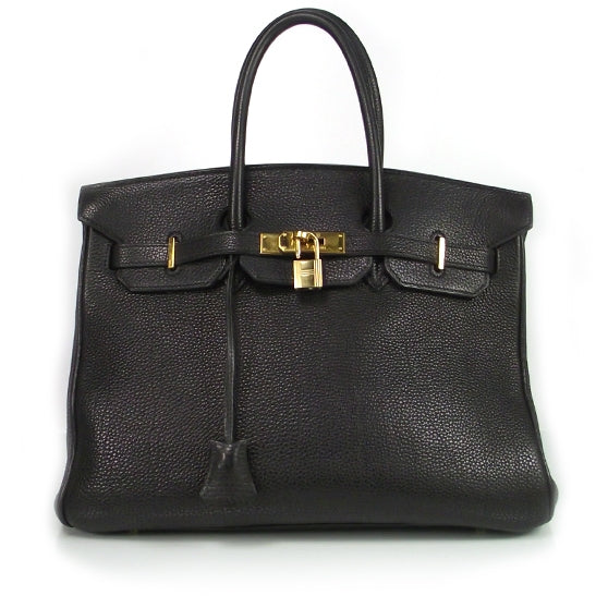 Hermes Togo Birkin 35 Noir 1 of 11