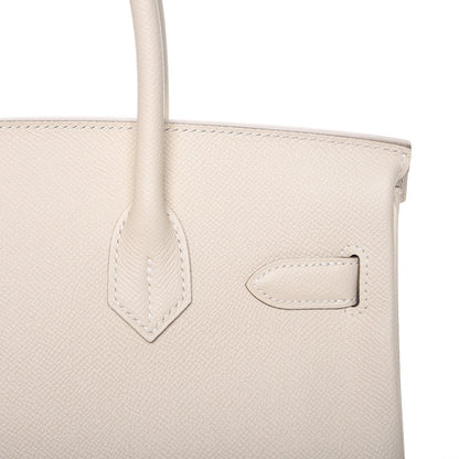 Hermes Epsom Birkin 30 Craie 18 of 26
