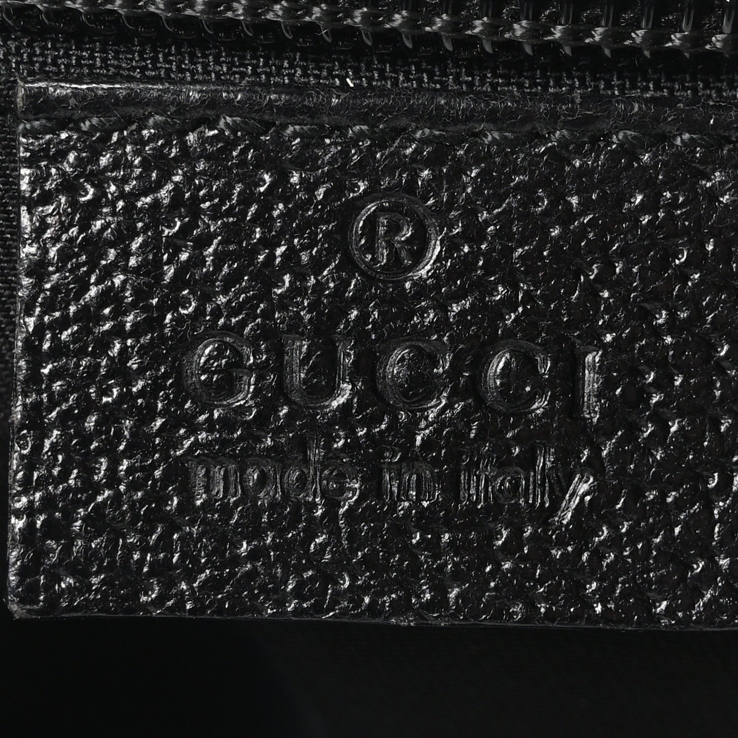 Gucci Monogram Medium Half Moon Hobo Black 6 of 10