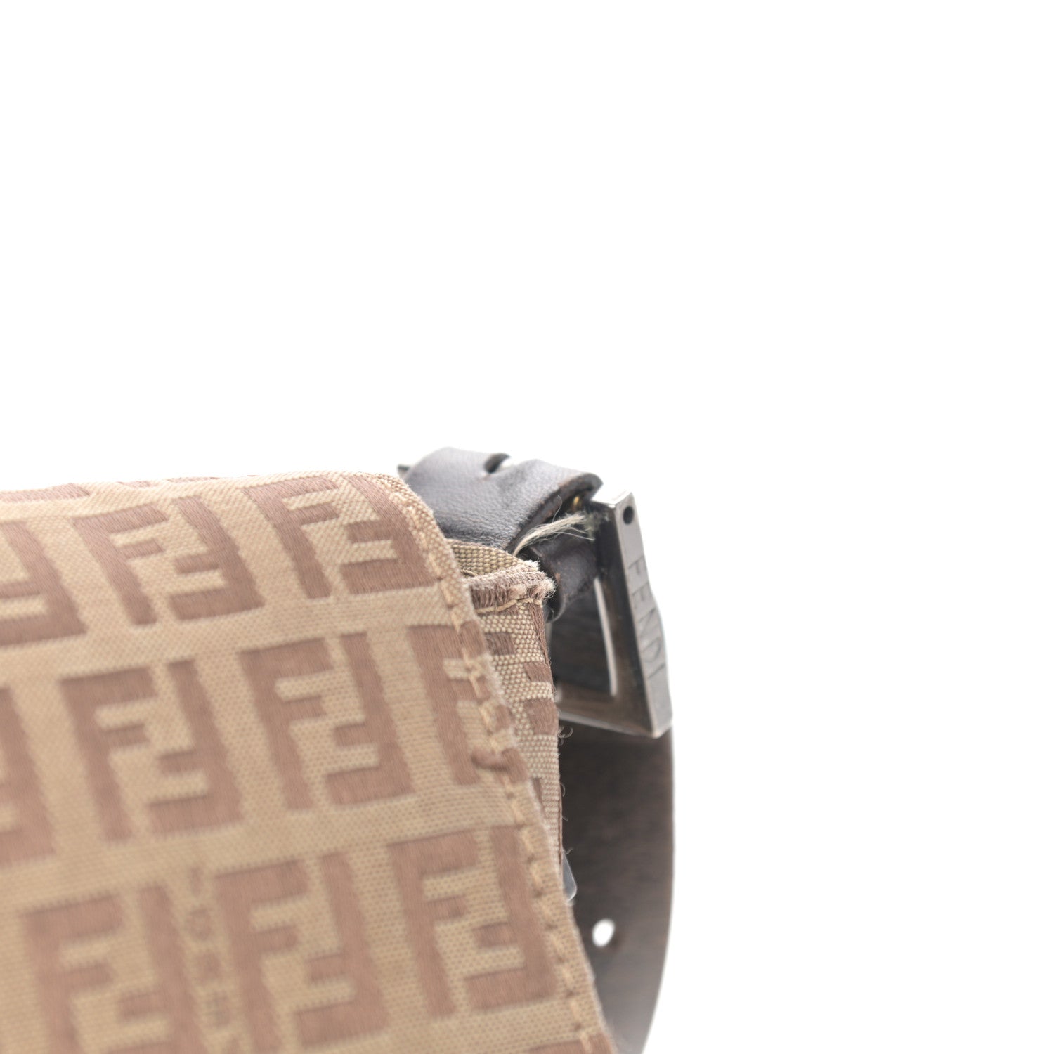 Fendi Zucchino Mama Baguette Dark Brown 14 of 14